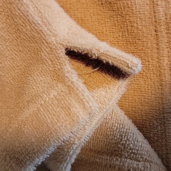 FP Beach tangerine terry cloth shorts with pockets - Picture 9 of 9